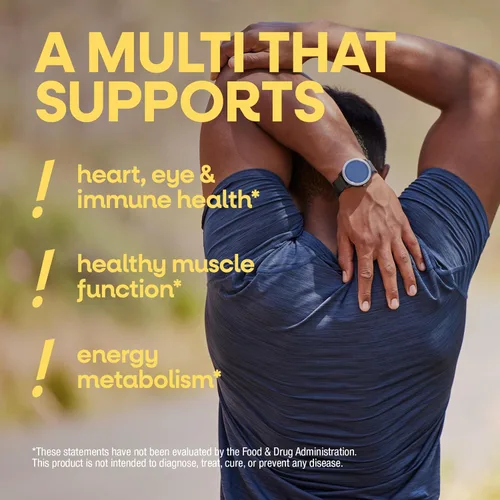 Miniatura 2 de Nature's Way Alive! Gomitas multivitamínicas para hombres, apoya el metabolismo energético*, la función muscular*, antioxidantes