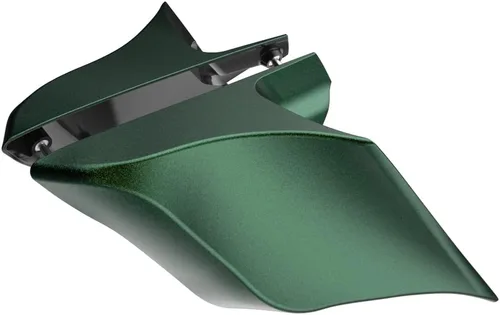 Miniatura 68 de Advanblack Barracuda - Cubiertas laterales estiradas plateadas (brillantes), paneles extendidos para Harley Touring Street Glide Road Glide Electra