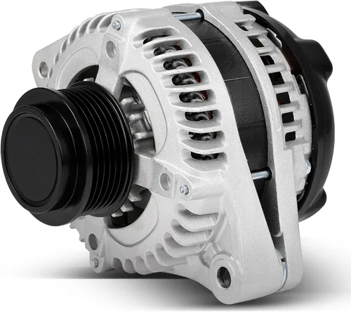 Miniatura 32 de Alternador apto para Chevy para Buick, reemplazo de alternador de alto rendimiento para 1 un cable autoexcitante, para alternador GM Chrome ADR0335