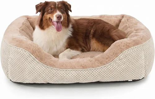 Miniatura 11 de Invenho - Camas para perros pequeños y medianos lavables, ortopédicas, calmantes, autocalentamiento, suaves, duraderas, con fondo antideslizante