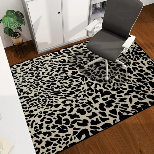Miniatura 22 de chakme Tapete para silla de oficina para suelo de madera dura, 48 x 36 pulgadas, protector de escritorio de computadora de fácil deslizamiento