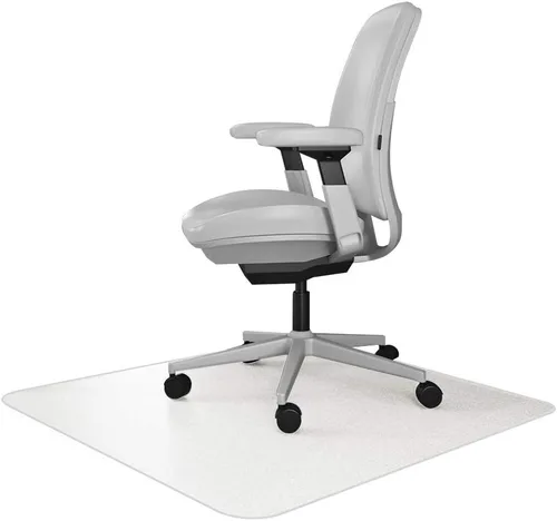 Resilia - Tapete con agarres para colocar bajo silla de escritorio en oficinas y sobre alfombras de fibra corta, fabricado en los Estados Unidos de
