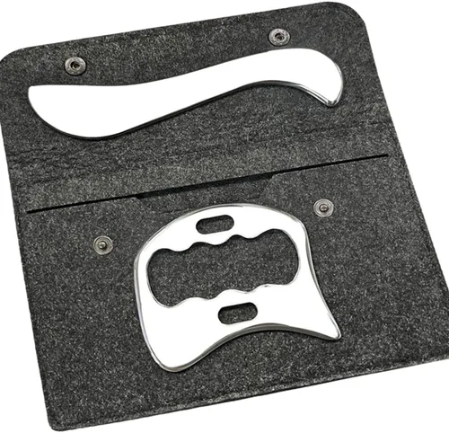 Herramienta de masaje Gua Sha de acero inoxidable, raspador muscular, movilización de tejidos blandos, terapia física para espalda, piernas, brazos