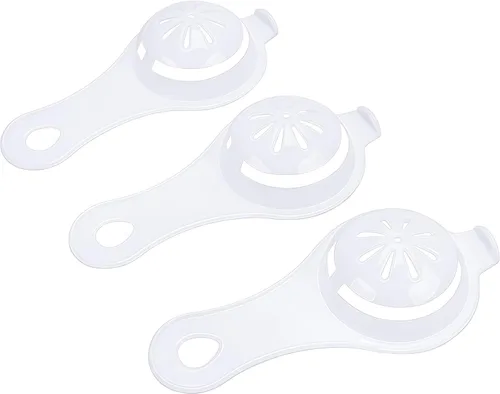 Miniatura 2 de Separador de huevos, separador de yema de huevo, separador de claras de huevo, colador, separador de filtro, herramienta separadora de huevos