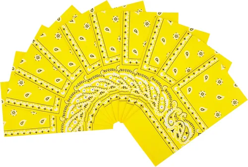 Miniatura 20 de Vamqor - Lote de 10 pañuelos finos de algodón 100 %