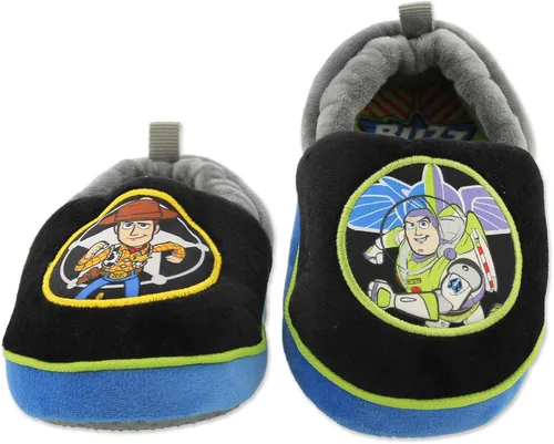 Miniatura 3 de Disney Toy Story Woody Buzz - Pantuflas para niños pequeños