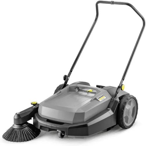 Miniatura 8 de Kärcher Walk Behind Outdoor Push Sweeper S 4 Twin Go!Más para talleres, aceras, entradas o garajes con agarrador de desechos de 5.25 galones, ancho