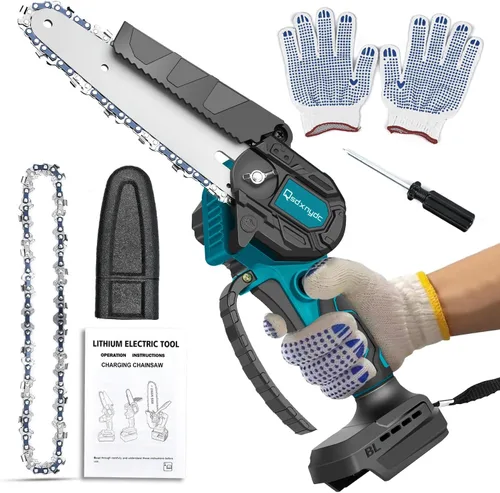 Mini motosierra inalámbrica de 6 pulgadas para Makita 18V LXT (sin batería), sierra de cadena eléctrica portátil sin escobillas para Makita BL1850,