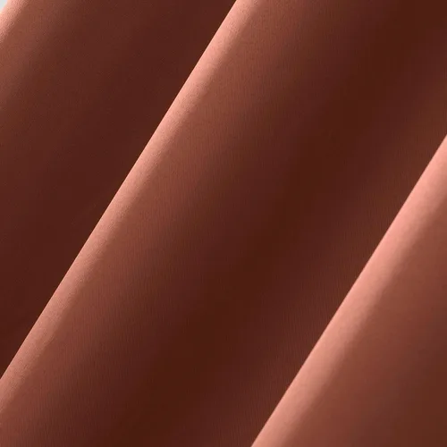 Miniatura 3 de Sun Zero Easton - Panel de cortina opaca con ojales, ahorro de energía, 40" x 95", naranja terracota Terracota Orange