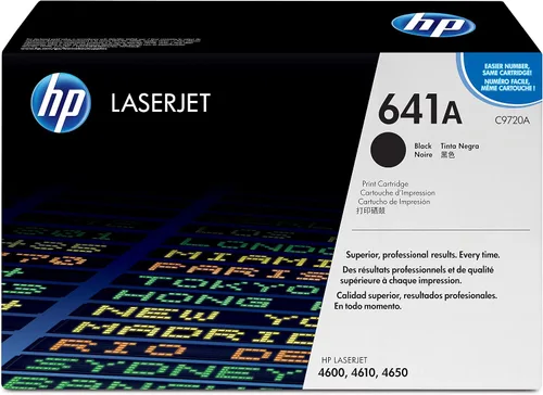 HP 641A | C9720A | Cartucho de tóner | Negro