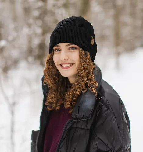 Miniatura 4 de Wmcaps Gorro de invierno para hombres y mujeres, gorro de punto suave y cálido con forro polar