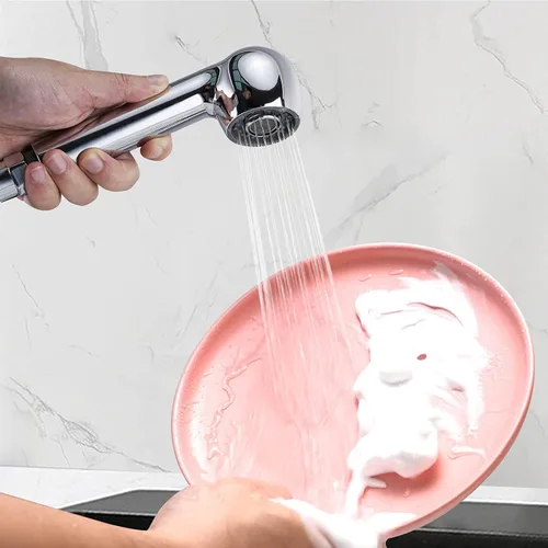 Miniatura 8 de Hibbent Cabezal de rociador de fregadero extraíble de repuesto, cabezal de llave de fregadero de cocina de 2 funciones, llave de fregadero de cocina