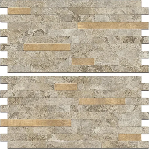 Miniatura 25 de STICKGOO 2 Hojas de Azulejos Adhesivos Despegables para Salpicadero, Azulejos Adhesivos para Salpicadero de Cocina y Baño, Aspecto de Madera Negro