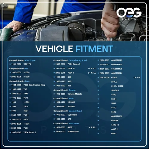Miniatura 4 de OEG parte el nuevo alternador compatible con Caterpillar y Daewoo Lift Trucks W/Perkins Diesel 0120488205 0120488285 0120488293 0120489387