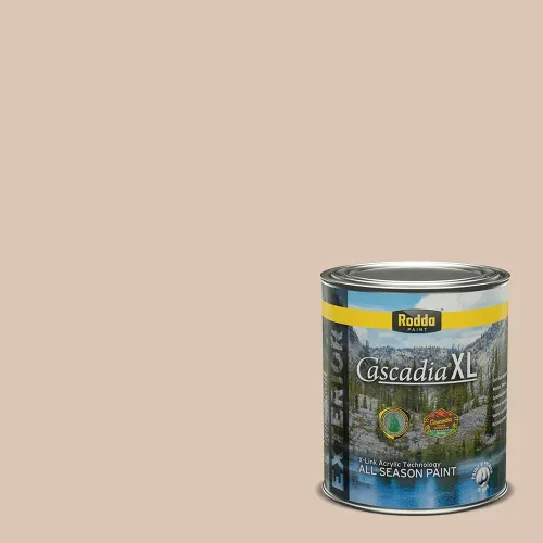 Miniatura 92 de Rodda Paint CASCADIA XL Pintura e imprimación satinada exterior en uno, cuarto de galón, abulón