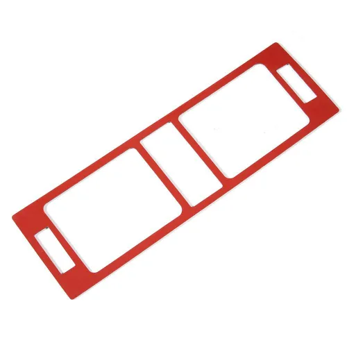 Miniatura 6 de Ajuste de panel de ventilación de aire A/C, fibra de carbono, consola central, cubierta de salida de aire, ajuste para clase C W204 05-12