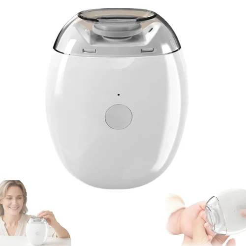 Molinillo de uñas automático universal, portátil 3 en 1 con luz LED y 3 velocidades, cortador de uñas automático silencioso de 360° y recortador de