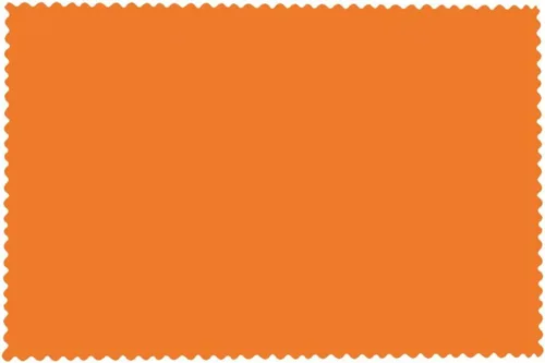 Miniatura 8 de Rectangular Placemats Set of 4, Heat Resistant Beauty Burnt Orange Printed Kitchen Dining Table Mats