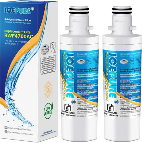 ICEPURE Reemplazo ADQ747935 para LG LT1000P MDJ64844601, Kenmore Elite 46 9980, ADQ74793501 LT1000PC LT1000 ADQ74793502, LMXC23796S, LMXS28626S,