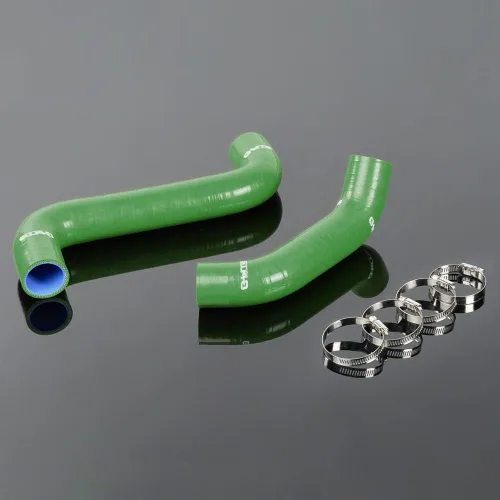 Miniatura 21 de G-PLUS Kit de abrazaderas de manguera de refrigerante de radiador de silicona compatible con Subaru Impreza WRX/STi GDA/GDB EJ207 2002-2007 negro