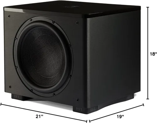 Miniatura 7 de REL HT/1510 Predator - Subwoofer alimentado de 15 pulgadas, graves profundos impactantes para cine en casa de alta fidelidad, sistemas estéreo