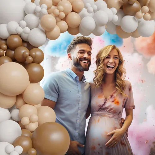 Miniatura 7 de Kit de guirnalda de globos neutros bohemios, arco de globos de revelación de género, marrón, nude, tostado, café, beige, crema, blanco mate, látex