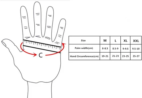 Miniatura 6 de Guantes de ciclismo VMFTS con gel y guantes deportivos sin dedos completos para fitness, levantamiento de pesas, entrenamiento de escalada