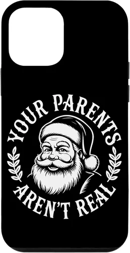 Miniatura 16 de Your Parents Aren’t Real Santa Humor Holiday Festive Cartoon Case for iPhone XR