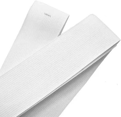 Leline's Bobina elástica, banda elástica de punto elástico pesado para coser (1.5 pulgadas x 5 yardas)