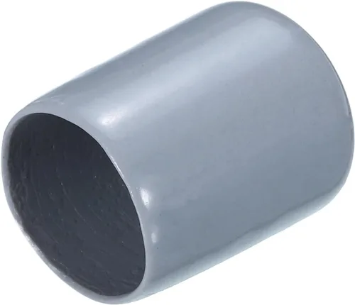 Miniatura 53 de uxcell 25 tapas de goma de 0.787 in de vinilo de identificación redonda tapa tapa de rosca de tornillo protectores negro
