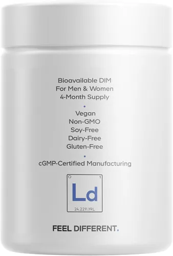 Miniatura 9 de Codeage Suplemento DIM liposomal – 4 meses de suministro de vitaminas DIM y SGS, granada, brócoli, isómeros de vitamina E tocoferoles
