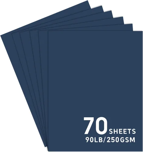 Miniatura 2 de 70 hojas de papel de cartulina verde salvia, cartulina de 8.5 x 11 pulgadas para Cricut, papel de construcción grueso para hacer tarjetas, álbumes