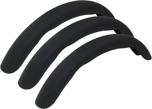 3 piezas Funda de Volante de Cuero Nappa - Ajuste a Presión de 15 Pulgadas Protector de Volante de Coche Antideslizante, Accesorios Universales del