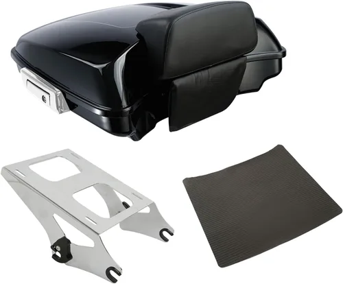 Miniatura 17 de TCMT Respaldo Trasero con Caja de Equipaje de Motocicleta de 14 cm para Harley Touring 2014-2025 CVO Road King Road Glide Street Glide Electra Glide