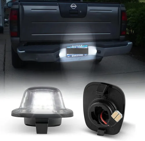 Miniatura 14 de Luces LED SMD completas para matrícula compatibles con Audi A3 S3 A4 S4 A6 S6 C6 A8 S8 Q7 RS4, lámparas de número de placa Avant quattro Cabriolet