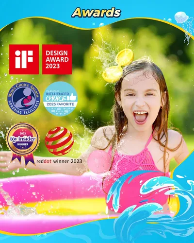 Miniatura 7 de SOPPYCID - Globos de agua reutilizables, sin látex, bomba de agua para piscina, sin atar, fácil llenado rápido, bolas de agua magnéticas