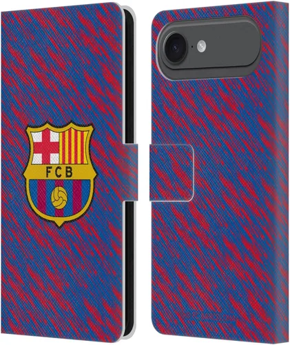 Miniatura 45 de Head Case Designs Funda de piel con licencia oficial del FC Barcelona Barca Crest Patterns, tipo cartera, compatible con Apple iPhone 11