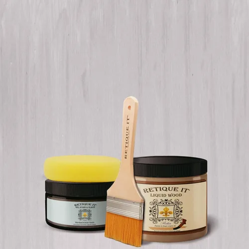 Miniatura 109 de Retique It Kit multiusos con acabado de madera - GO Beyond de madera falsa con imprimación a base de madera líquida pintable y tinte de gel - 60