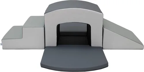 Miniatura 3 de FDP SoftScape Playtime Grow-n-Learn - Escalador de túnel con almohadillas adicionales para niños pequeños; juego de juego activo de espuma suave