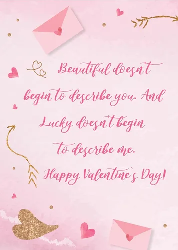 Miniatura 3 de Tarjeta de feliz día de San Valentín para esposa o novia, hecha de bambú real, 5 x 7 pulgadas, 1 paquete (sobre incluido), corte láser, tarjeta