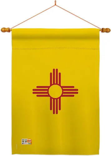 Miniatura 10 de Juego de banderas de casa de jardín de Estados Unidos de Nuevo México, Regional, Estados Unidos, Territorios de Estados Unidos, República de país