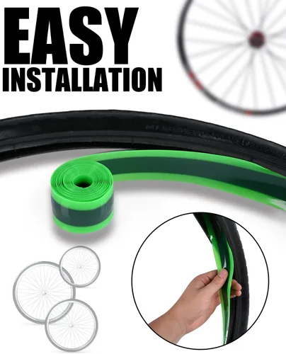 Miniatura 2 de Forro para neumático de bicicleta, protector contra pinchazos del tubo interior compatible con 12" 16" 18" 20" 24" 26" 27.5" 29" 29.0 in x 1.5 in