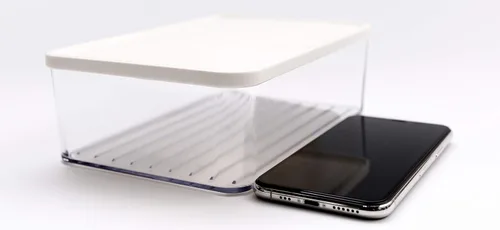 Miniatura 3 de Silicook - Caja plana de plástico para cocina y organización de refrigerador, contenedor transparente para almacenamiento de alimentos para cocina