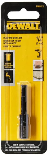 Miniatura 6 de DEWALT Broca para azulejos, punta de diamante, 1/2 pulgada (DW5578), pequeña
