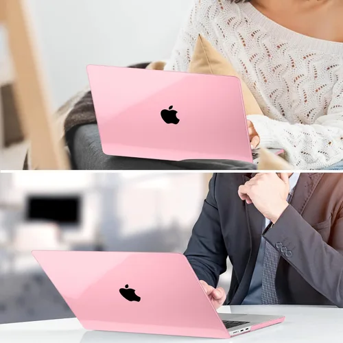 Miniatura 8 de TWOLSKOO Funda compatible con M4 MacBook Air de 15 pulgadas versión 2025-2023 M4 A3241 M3 A3114 M2 A2941, carcasa rígida de plástico, protector