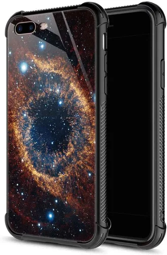Miniatura 18 de Carcasa para iPhone 8 Plus, 9H de cristal templado para iPhone 7 Plus, para hombres y niños, diseño de patrón fresco a prueba de golpes