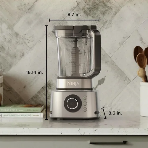 Miniatura 9 de Ninja Combinación de licuadora y procesador de alimentos, sistema de licuadora Foodi Power para batidos, cuencos, untables y batidos, 6 funciones