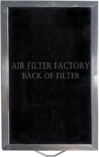 Miniatura 2 de Air Filter Factory Filtro combinado de carbón de aluminio para horno de microondas de 5-13/16 x 10 x 3/8 pulgadas, paquete de 2