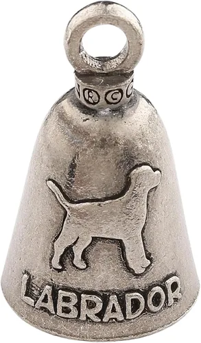 Miniatura 2 de Campana Guardian Bell para Perro de Buena Suerte con Llavero y Bolsa de Regalo de Terciopelo Negro Campana para Motocicleta Metal Libre de Plomo