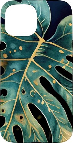 Miniatura 6 de Funda para iPhone 16 Philodendron Monstera Leaf Floral Boho Follaje Flower Plant Case
